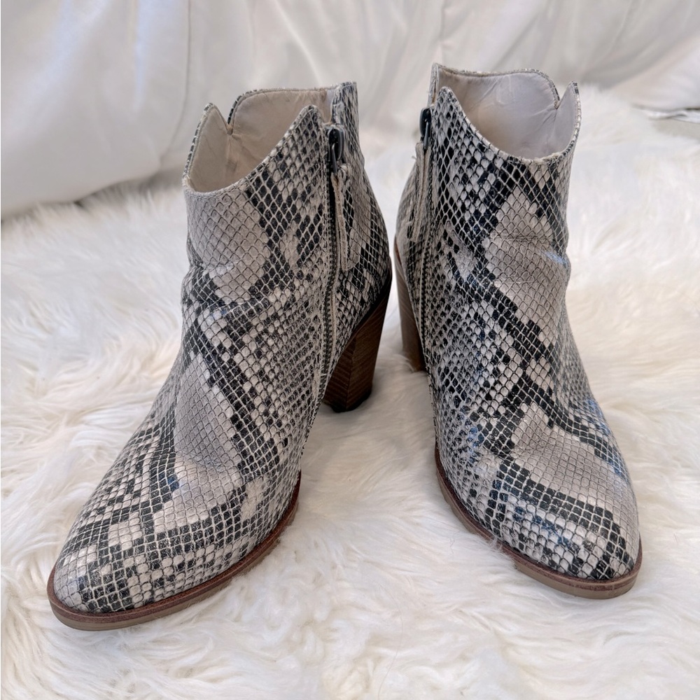 Mia Snake Print Boot - image 6